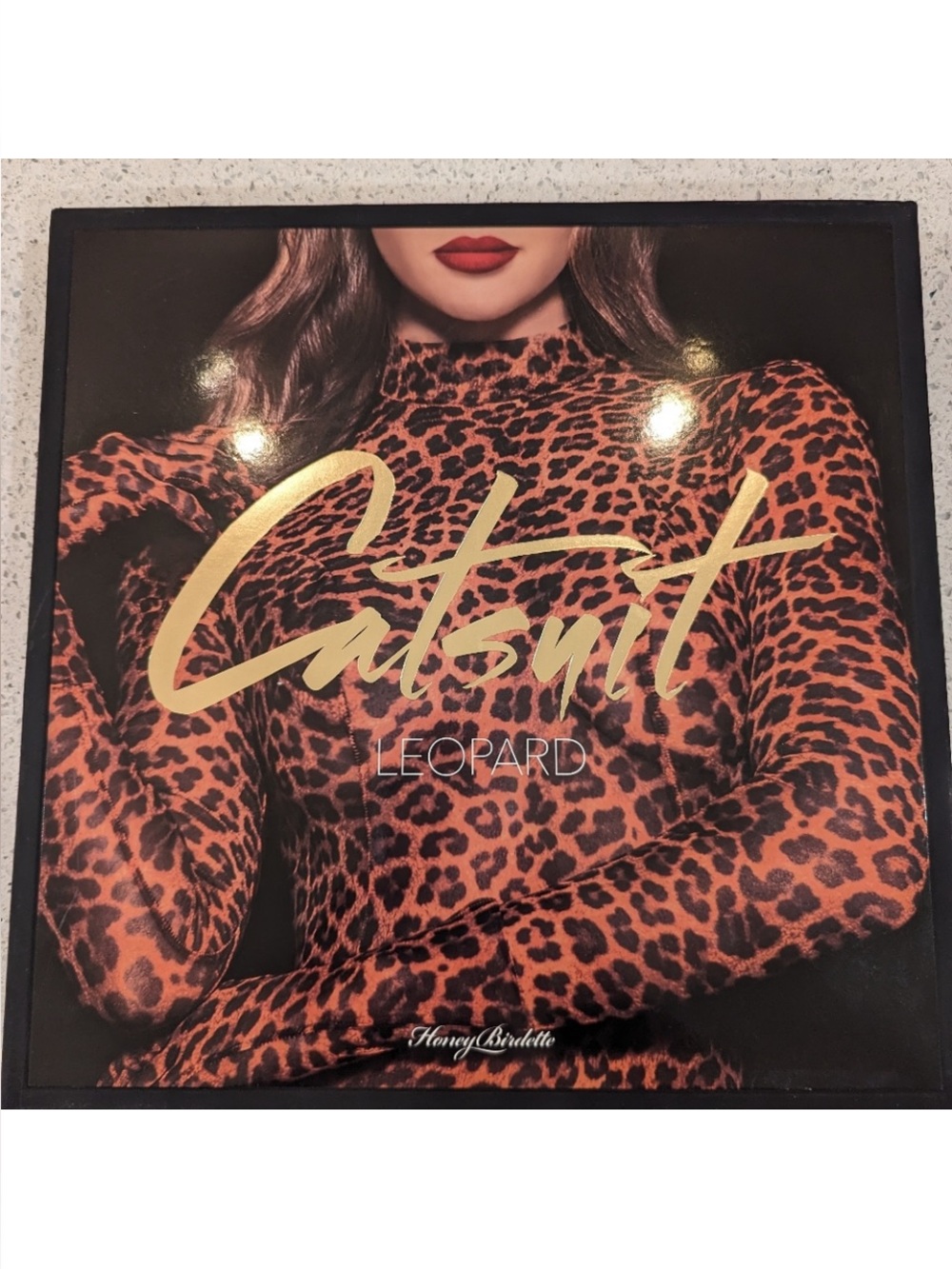 Honey Birdette Leopard catsuit large